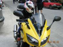 L'altra passione: la moto (con il grande)