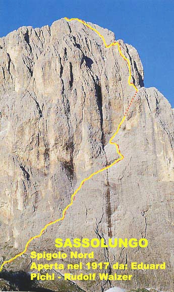 Via Pichl Sassolungo