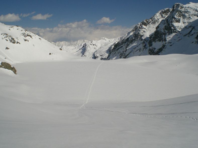 lago negro...ghiacciato!