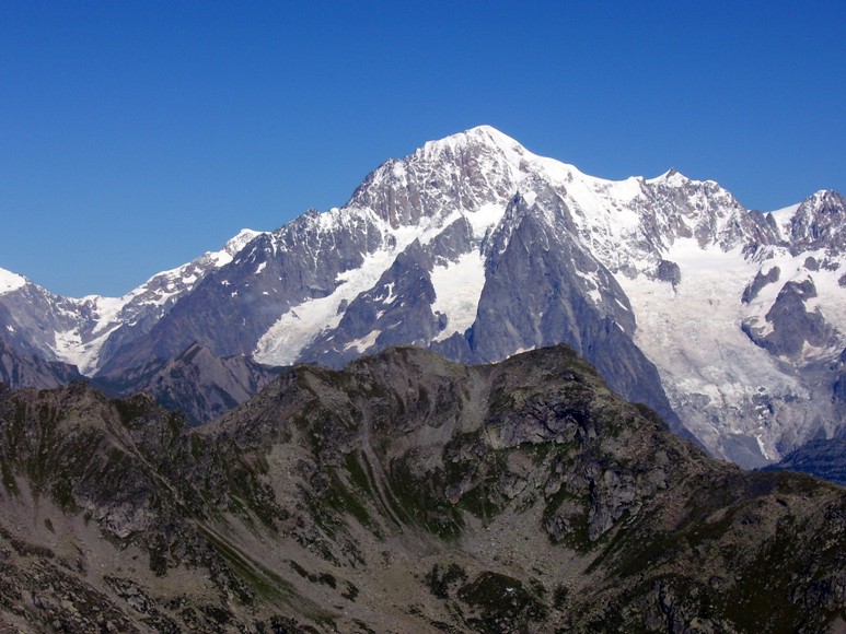 Monte Bianco dal Col de la Crosatie