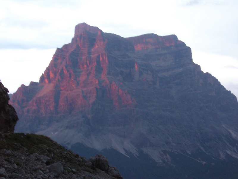 Gr. Pelmo - Tramonto dopo il temporale