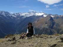 Guardando il Gran Paradiso 03.09.06.....