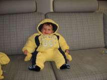 Davide in bear suit