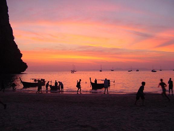 Railay Beach Sunset