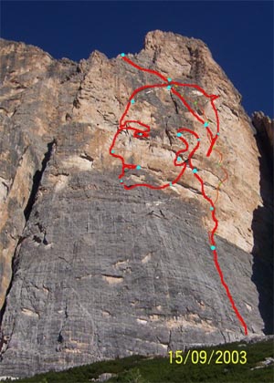 Via Paolo VI alla Tofana di Rozes